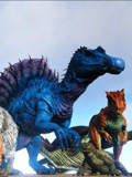 侏罗纪恐龙争霸战:恐龙时代的霸主们在疯狂咆哮谁才是最后的胜者